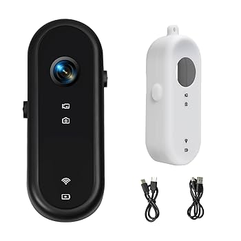 送料込み　アクションカメラ　ウェアラブルカメラ　スポーツカム　付属品フルセット Amazon | 3時間録画 スポーツカメラ アクションカメラ